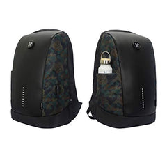 Arctic Fox Slope Anti-Theft Backpack (Dark Denim) | 23 Ltr Capacity|Water Resistant | Multipurpose Backpack |Rain Cover|15.6 Inches Unisex Laptop Bag with USB Charging Port