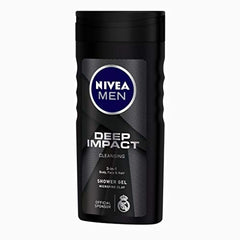 Nivea Woody Fresh Active Roll On For Men, Anti-Perspirant, 50 Ml & Men Body Wash, Deep Impact, 3 In 1 Shower Gel For Body, Face & Hair, With Microfine Clay, 250 Ml