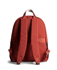 DailyObjects Monkey Shoulder Bag (19L) for Everyday Use| 100% Recycled | Travel/Office Bag | Backpack With Padded Compartment for Upto 14" | Adjustable Straps & Zipper closure - Orange