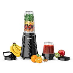 Milton Appliances Miniq Mini Mixer Grinder, ISI Certified, Over Load Protector, HTLV 350W Motor, 300ml SS Chutney Jar,Rust Resistant, Anti Skid Feet,Masala Grinder, Dark Blue