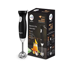 Wipro Elato FCB 104 Countertop Blender | 400 Watts Powerful Copper Motor | 2 Unbreakable Jars | Intelligent Sensor Technology | Smoothie Making Blender | 2-Year Warranty| Silver With Black