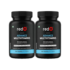 redO Advanced Multivitamin Energy Wellness Blend 120 Tablets