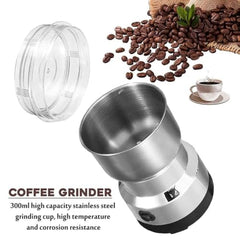 CriaXo india Nima Mixer Grinder Smash Machine Stainless Steel Multifunctional Electric Grinder & Chopper Dried Spice Hurbal Masala Coffee Beans, Nuts & Grains (Silver)