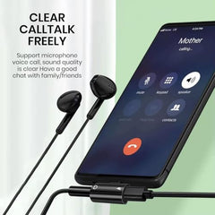 Verilux® 2 in 1 USB-C to 3.5 mm Audio & PD 60W Charging Adapter