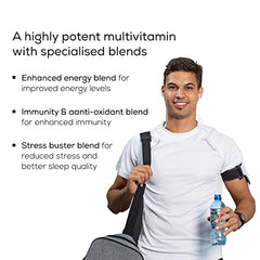 TrueBasics Advanced Multivitamin,60 Tablets + Omega 3 Fish Oil,60 Capsules