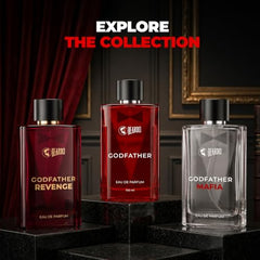 Beardo Godfather Perfume for Men | Long Lasting Perfume for Men | Aromatic & Spicy Scent | Gift for Husband, Boyfriend & Men | 20ml