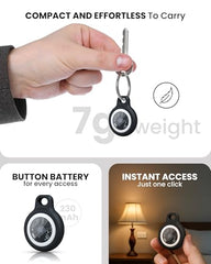 Salpido Bluetooth Item Finder, Key Finder Tracker, 1 Year Battery Life