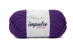 WOAFASHIONS - World of Arts Impulse Hand Knitting & Crochet Yarn, Premium Acrylic, 4 : Medium (Anchor Grey) (100gms / 3.5oz / 200mtr / 218yds)