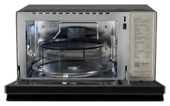 LG 32 L, Convertible Microwave Oven with Air Fry, Charcoal Lighting Heater, Wi-Fi Enabled (MJEN326UHWF, Black, Motorised Rotisserie, 60 Air Fry Recipe, 40 Scan to Cook Recipes & 431 Auto Cook Menu)