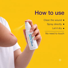 CureMist AYURVEDIC First Aid Wound Spray || Antiseptic, AntiFungal || Patented || Instant Relief to Cuts, Burns, Abrasions & Dry surgical Wounds II Reduced Scarring II Great for Sports Injuries || 100% Ayurvedic Ingredients only || Haldi Palandu Lavanga…