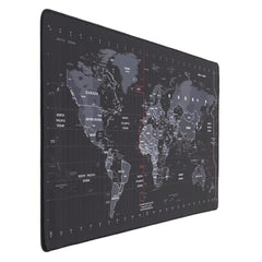INOVERA Anti-Slip Gaming Mouse Pad | Shortcut Keys Rubber Stitched Mat |Desk Accessories for Laptop, Computer Home, Office (Black, 800L x 300B mm)