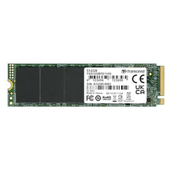 Transcend 128GB SSD NVMe PCIe Gen3 x4 110S, Solid State Drive, M.2 2280, Sequential Read/Write up to 1,500/550 MB/s - TS128GMTE110S
