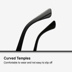 SYGA Women Cat-Eye Sunglasses For Adult (Black)
