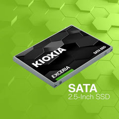 KIOXIA Former Toshiba Memory EXCERIA SATA SSD 960GB - 2.5 inches, 555MB/s Read & 540MB/s Write, Aluminum Shell,Equipped with BiCS Flash TLC Japanese Brand