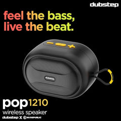 Dubstep Pop 600 Wireless Speaker, 15 Hrs Playtime, 52mm Driver, TWS Pairing, 6W Output Bluetooth Speakers (Grey)