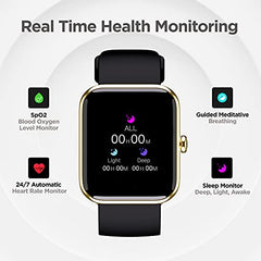 boAt Ultima Regal w/ 2.01”(5.10 cm) Crystal-Clear AMOLED Display, 1000 NITS Brightness,Premium Metal Body, Functional Crown, 100+ Sports Modes, Fitness Smart Watch for Men & Women (Steel Black)