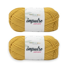 WOAFASHIONS - World of Arts Impulse Hand Knitting & Crochet Yarn, Premium Acrylic, 4 : Medium (Anchor Grey) (100gms / 3.5oz / 200mtr / 218yds)