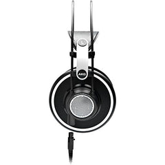 AKG K702 Reference Studio Headphones - Over Ear, Black with Wired Connection