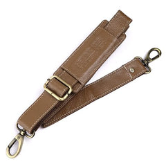 HAMMONDS FLYCATCHER Genuine Leather Bag Strap – Adjustable Shoulder Replacement for Stylish Bags - Matching Stitch - Brown