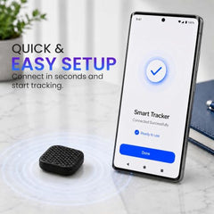 MAK Smart Finder Bluetooth Tracker for Android, Find Keys, Wallet, Luggage, Bags & Personal Belongings, Black