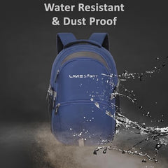 Lavie Sport 46Cm Triumph 29L Laptop Backpack With Rain Cover For Men & Women | Premium Backpack For Boys & Girls,Navy