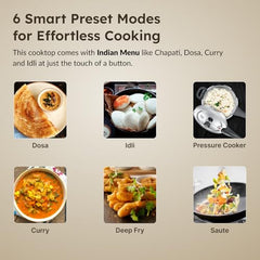 Prestige Induction Cooktop -Bliss 1200 W,Black