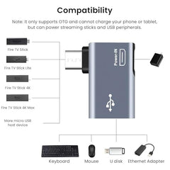 Sounce USB to 3.5mm Female Adapter, USB Headphone Audio Jack External Stereo Sound Cable Cord Splitter for MacBook, Laptop, Linux, PS4, Headset - Grey