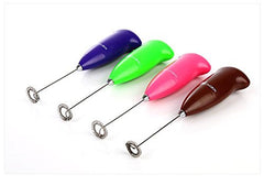 SYGA Electric Milk Frother Handheld Milk Wand Mixer Frother for Latte Coffee Hot Milk Hand Blender, Frother (Multicolor)