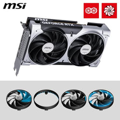 MSI GeForce RTX 5060 8G Ventus 2X OC Graphic Card - NVIDIA GeForce RTX 5060 GPU, 8GB GDDR7 128-bit Memory, 28 Gbps, PCI Express Gen 5 x16 Interface, Upto 2527 MHz, TORX Fan 5.0