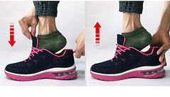 MOMISY No Tie Elastic Shoelaces, Semicircle Shoe Laces For Kids and Adult, Sneakers Shoelace Locks Laces Shoe Strings, Pink