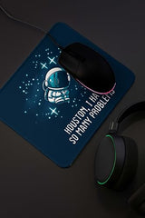 ESSENSI Mouse Pad for Laptop & Desktop | 9x7 Inch Anti-Fray Stitched Edges | Non-Slip Rubber Base | Desk Setup Accessory for Students, Gamers & Professionals (Big Things)