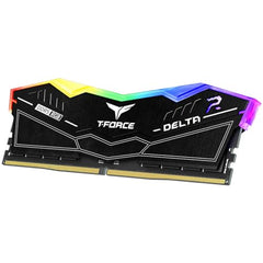 TeamGroup T-Force Delta RGB 32GB 6000MHz (6000MT/s) CL38 Black DDR5 Desktop Gaming Memory, Metal Heatsink, ARGB Sync, ECC, XMP 3.0/EXPO, Compatible With Intel/AMD CPU, High Performance Low Latency RAM
