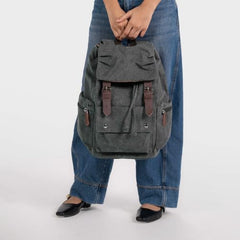 Eco Right Backpack Bag for Men and Women, Laptop Backpack for Men, College Backpack with 15.6 inch Laptop Compartment, Sustainable Canvas Backpack