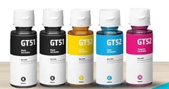 GEDI Refill Ink for HP GT51 & GT 52 for HP Ink Tank 115 310 315 319 410 415 416 419 455 500 515 520 525 530 589 615 750 790 670 GT5810 GT5811 GT5820(GT51-ST+BK)