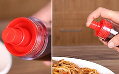 SYGA 2 in 1 Cooking Oil Sauce Vinegar Herbs Spice Dispenser Bottle Sprayer 2 Way Kitchen Tool - Random Colors - Single Piece