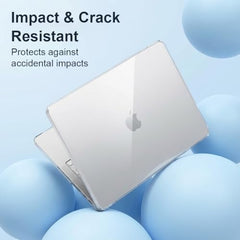 Verilux MacBook Neo Case Compatible A3404 13 Inch Transparent Hard Shell