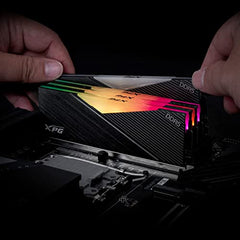 XPG Adata Lancer RGB 32GB (1 * 32GB) DDR5 6000 Mhz CL 30-40-40 1.35V Desktop Ram Memory - AX5U6000C3032G-CLARBK