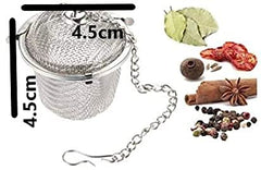 SYGA Stainless Steel Tea Infuser Premium Tea Strainer with Two Handles & Large Capacity for Loose Tea Leaf, Classic Metal Mesh Tea Filter for Cups, Mugs, Teapots- Type 1