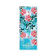 Zen Sangam Express your Mind - Square Gouache Glued Watercolor Sketch Paper Pad - 300 Gsm - Cold Pressed - 24 Sheets - Rough Grain Surface - Size (10.5Cm X 10.5Cm) - Gouache Book