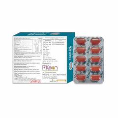 Rkeon I-Gem 6 Multivitamin Tablet For Men and Women | Essential Vitamin C & Minerals Blend | Best in Eye Supplement | Good for bone and joint health | Pack of 30 Tablet