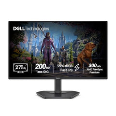 Dell SE2425HG 23.8" FHD IPS Gaming Monitor, 200Hz Refresh, 3side narrow bezels, 1ms GtG, AMD FreeSync Premium,HDR 10,300nits, 1000:1 Contrast, 99% Srgb, Tilt, 2*HDMI 2.1 TDMS(supports HDMI VRR),DP 1.4