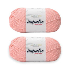 WOAFASHIONS - World of Arts Impulse Hand Knitting & Crochet Yarn, Premium Acrylic, 4 : Medium (Anchor Grey) (100gms / 3.5oz / 200mtr / 218yds)