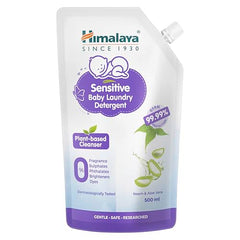 Himalaya Germ Free Baby Laundry Detergent with Plant Based Cleansers & Biodegradable Ingredients (Pouch, 500 ML)