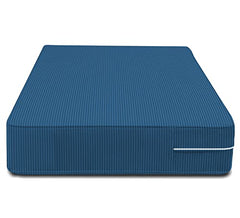 HOMEKART Premium Cotton 220TC 78 x 72 x 8 King Size Double Bed Mattress Cover Protector with Zip/Chain|Provides All Around Protection - 1 pc Multicolor (Grey, 78 x 72 x 8)