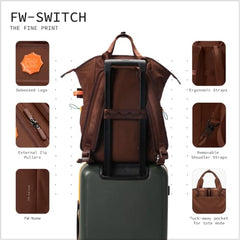 Fieldwrks Switch 26L Convertible Laptop Backpack 15.6 Inch