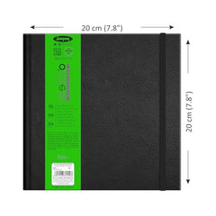 Anupam SketchO Sketchbook Hardbound, Portrait Opening 140 GSM Acid Free Natural Shade Paper (A5 Size 128 Pages)