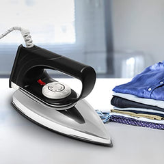 Wipro Elato GS 105 Brevia 1300 Watt Steam Iron With 180 Ml Water Tank | Anit-Drip Protection | Anti Bacterial German Weilburger Dual Coated Soleplate| Vertical & Horizontal Steaming| 2 Year Warranty