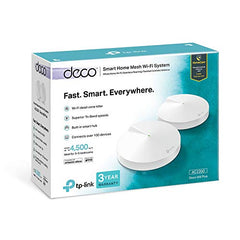TP-Link Deco E4 Whole Home Wi-Fi Mesh System, Seamless and Speedy(AC1200) 1200Mbps Wireless, Works with Amazon Echo/Alexa, Router and WiFi Booster Replacement, Parental Control, Dual_Band