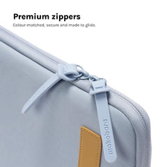 Mokobara The Em Laptop Sleeve Compatible with 14 & 15.6" inch Laptop, MacBook & Notebook | Padded Laptop Compartment with Luggage Sleeve (14 Inch, We Meet Again Sunray (Limited Edition))