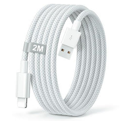 Verilux® 18W USB A to Lighting Fast Charging Cable, 480Mbps Data Synch